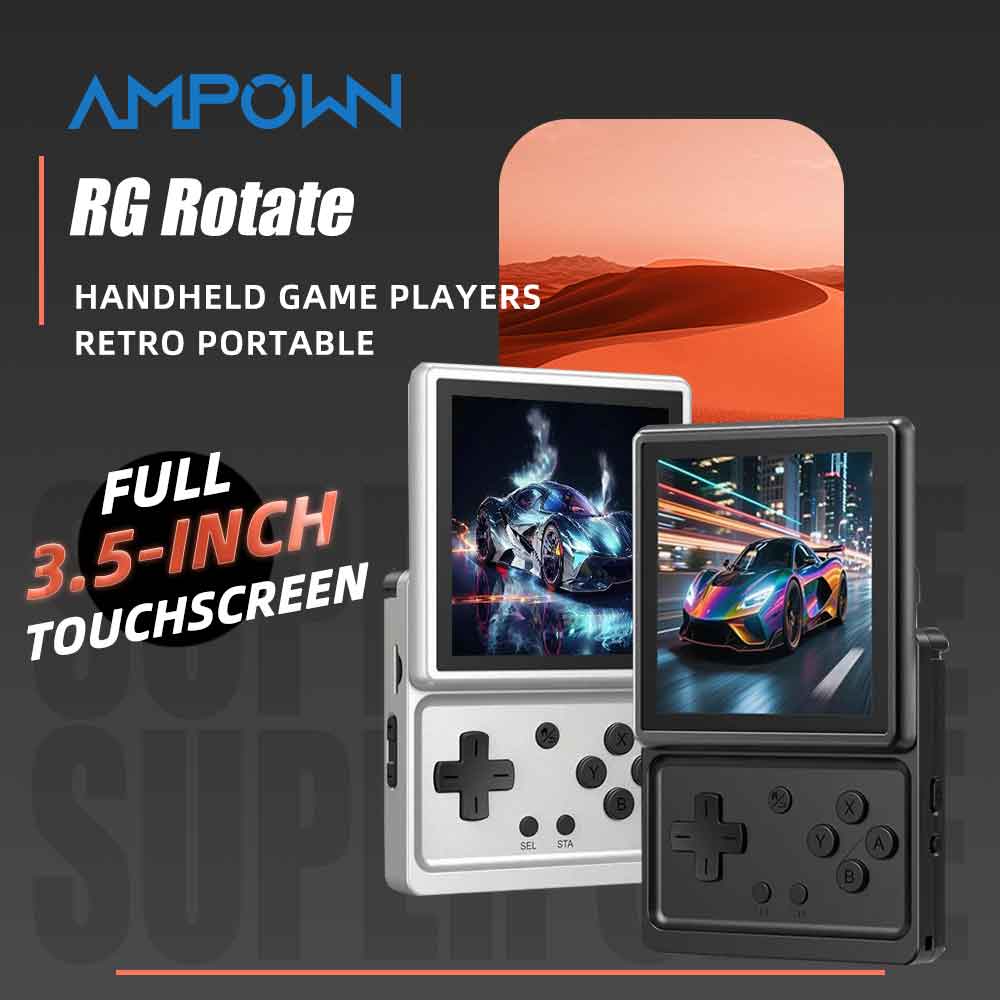 Retro Gaming Android - ANBERNIC RG Rotate Konsol Game Genggam