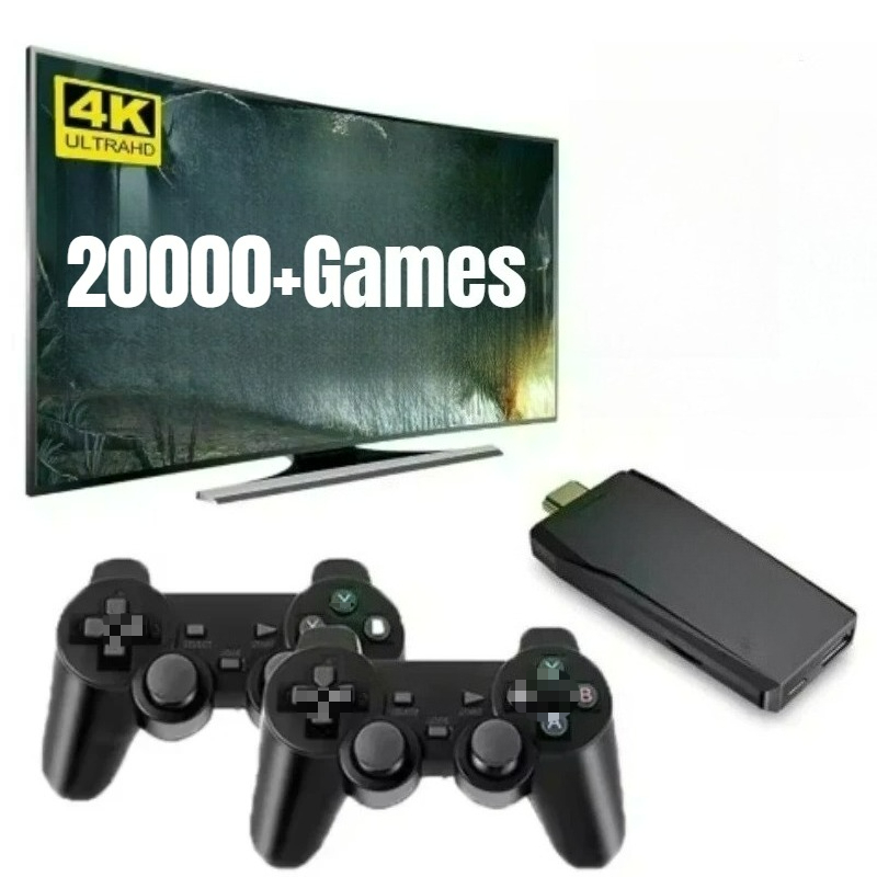 Retro Gaming Stick - Konsol Video Game Retro 4K Game
