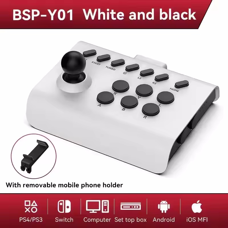 Retro Gaming Phone - Pengontrol Bluetooth Gamepad Arcade untuk Switch