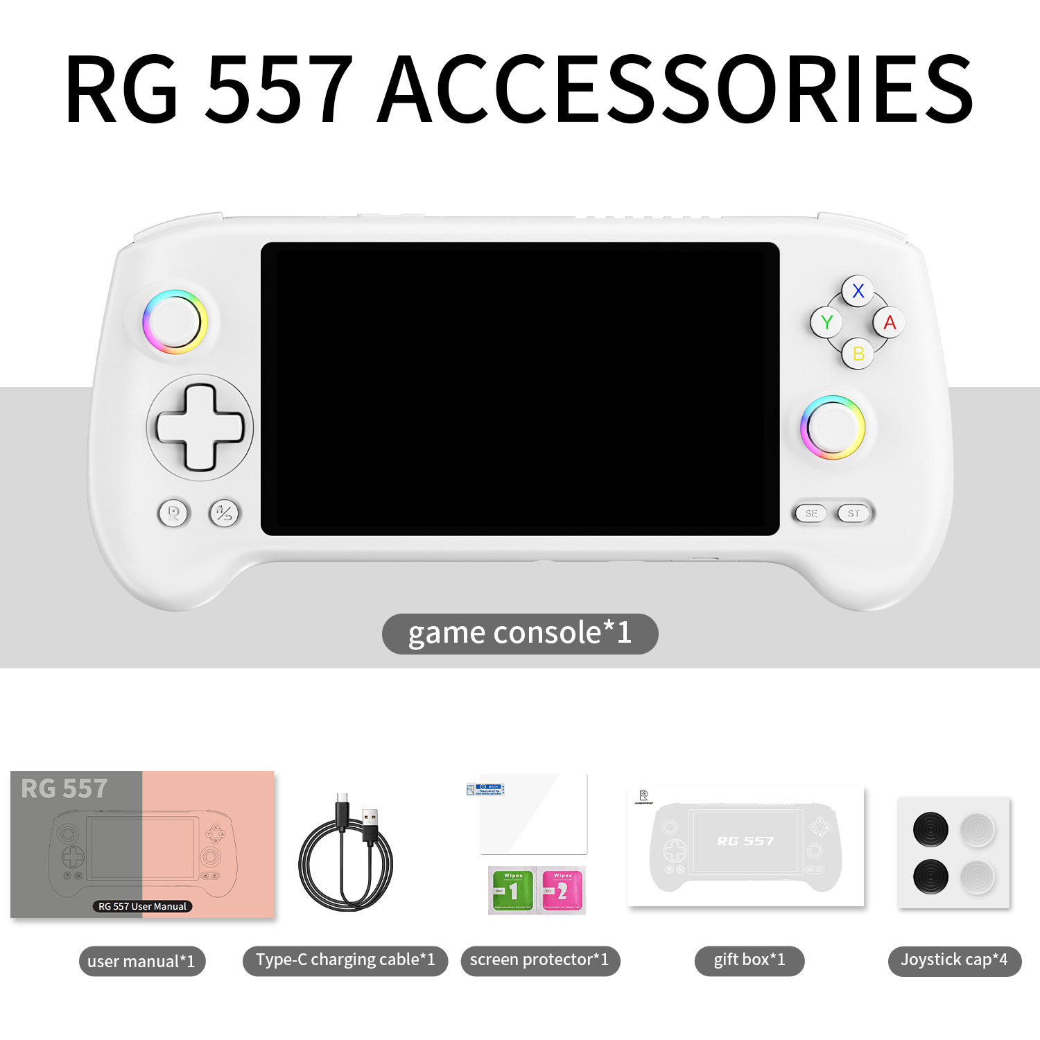 Retro Gaming Android - Konsol Game WiFi Portabel Layar AMOLED