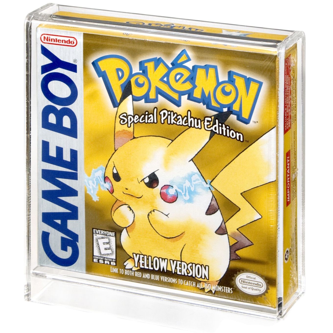 Game Carrying Case - Wadah pelindung akrilik bening mewah kotak
