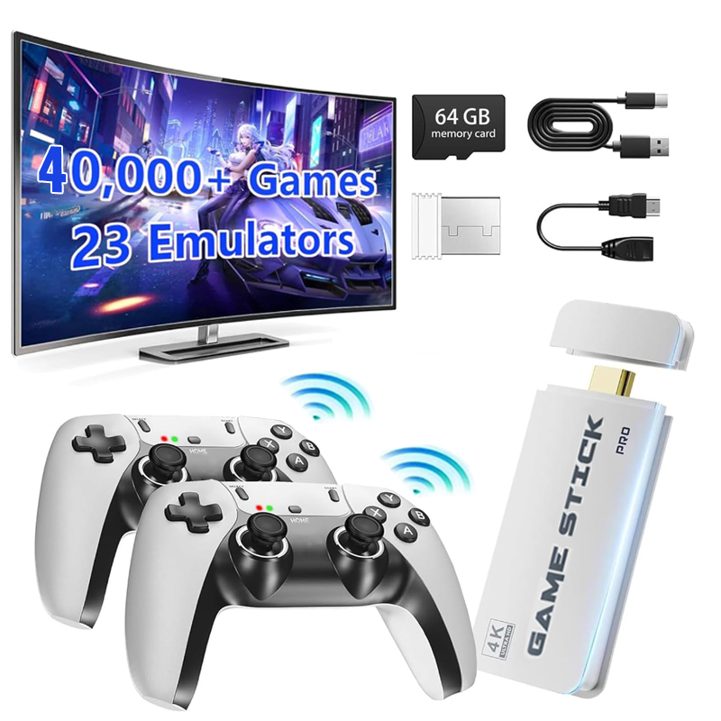Retro Gaming Stick - TV Game M15 4K Baru dengan