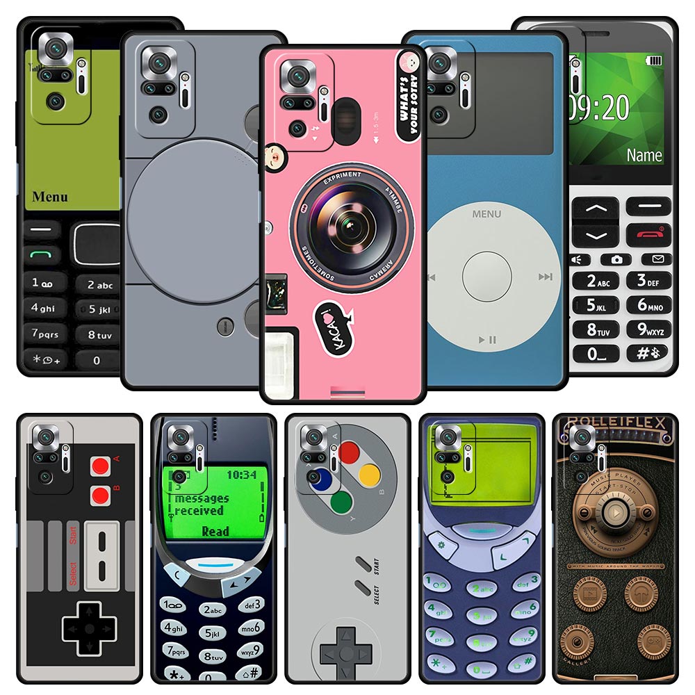 Retro Gaming Phone - Casing Ponsel Kaset Permainan Kamera Retro