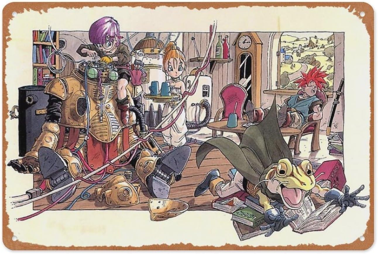 Retro Gaming Art - Tanda Logam Game Retro - Seni