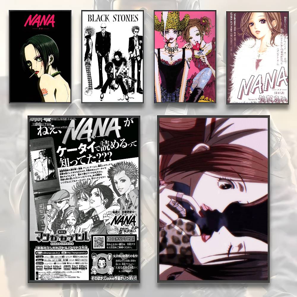 Retro Gaming Art - Poster Anime NANA HD Seni Dinding