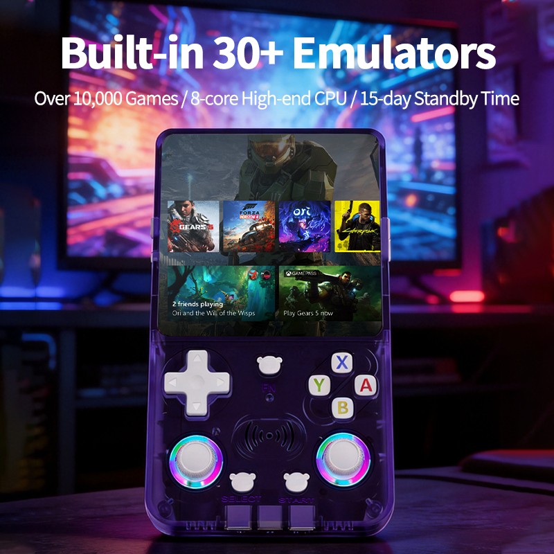 Retro Gaming Android - Konsol Game Genggam Retro - Layar