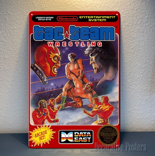 Retro Gaming Us - Y1, Poster Logam Game Video Retro