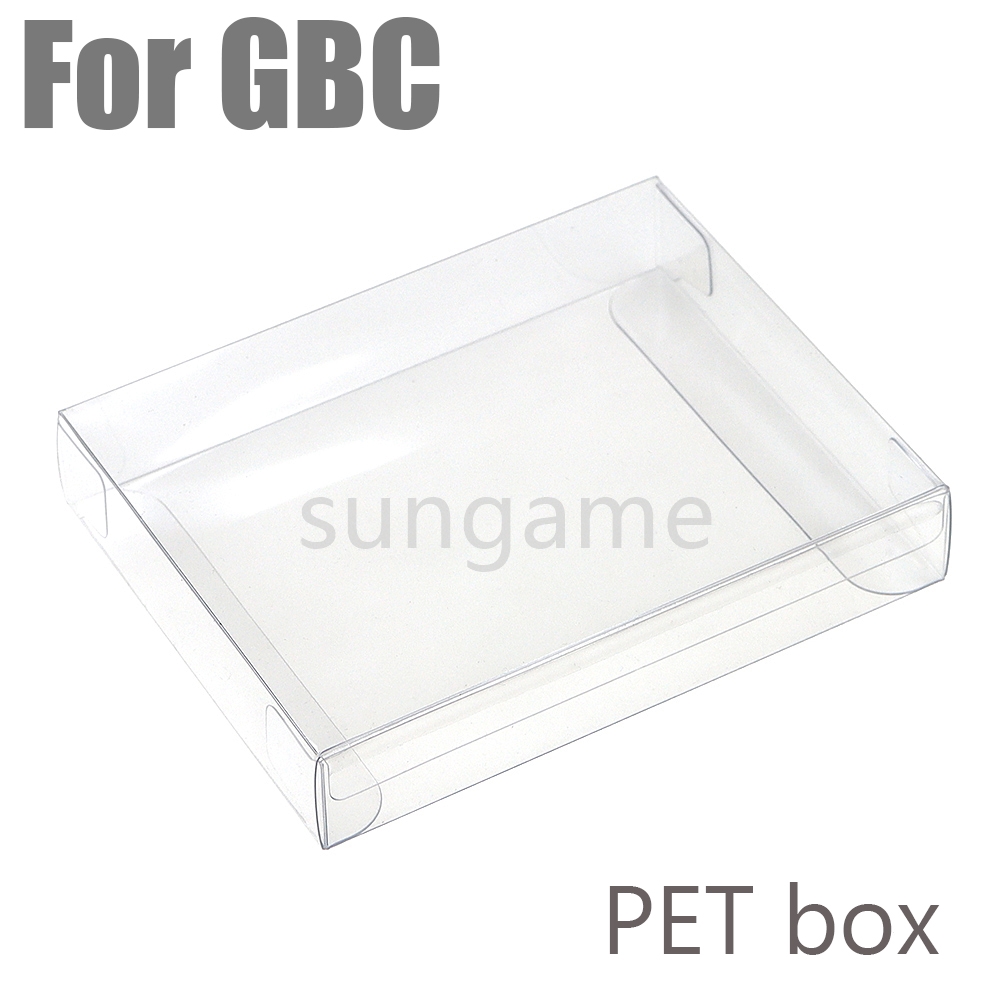 Game Carrying Case - 3 Buah Kotak Display PET untuk