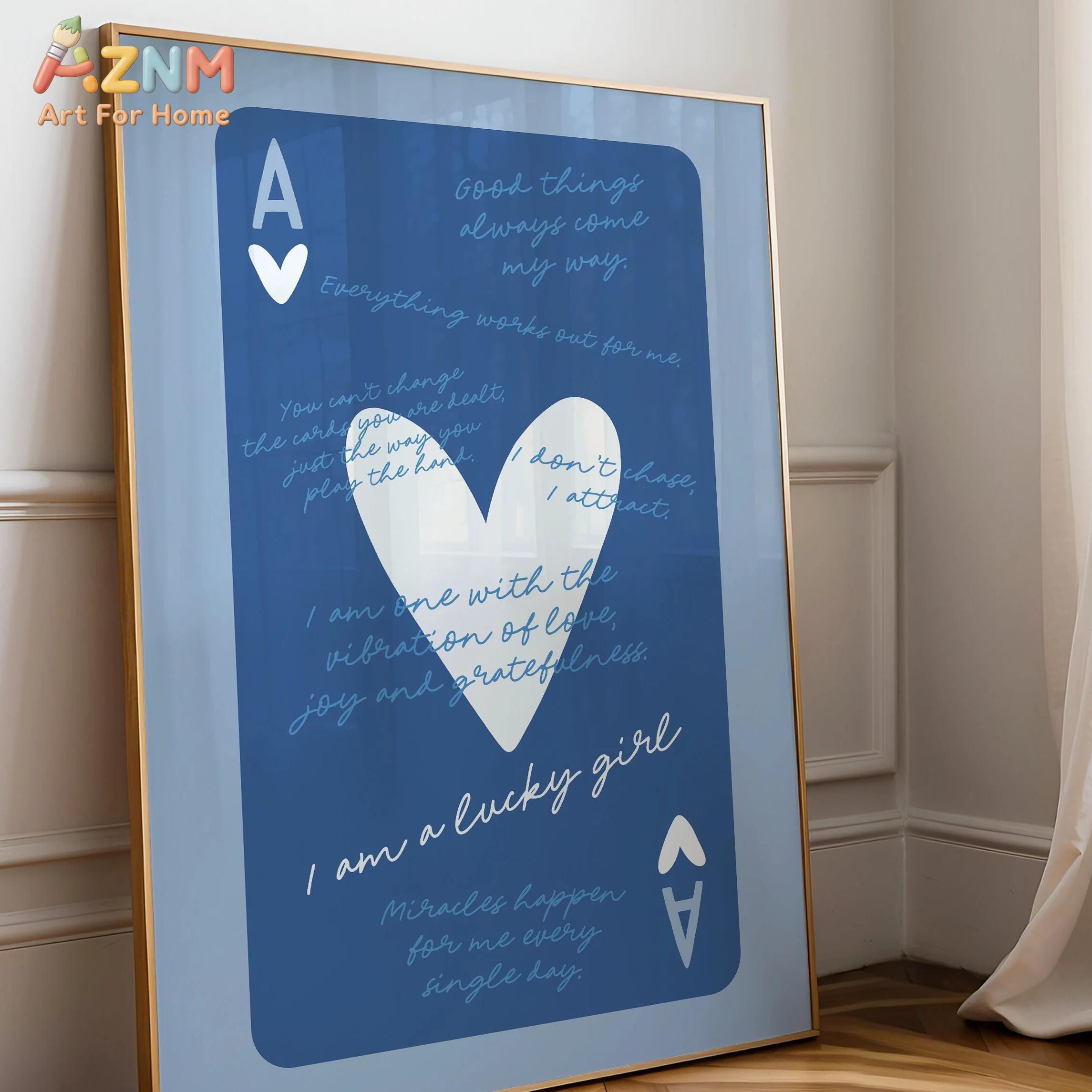 AZNM Ace of Spades Feeling Luc - Retro Gaming Art ulasan dan harga