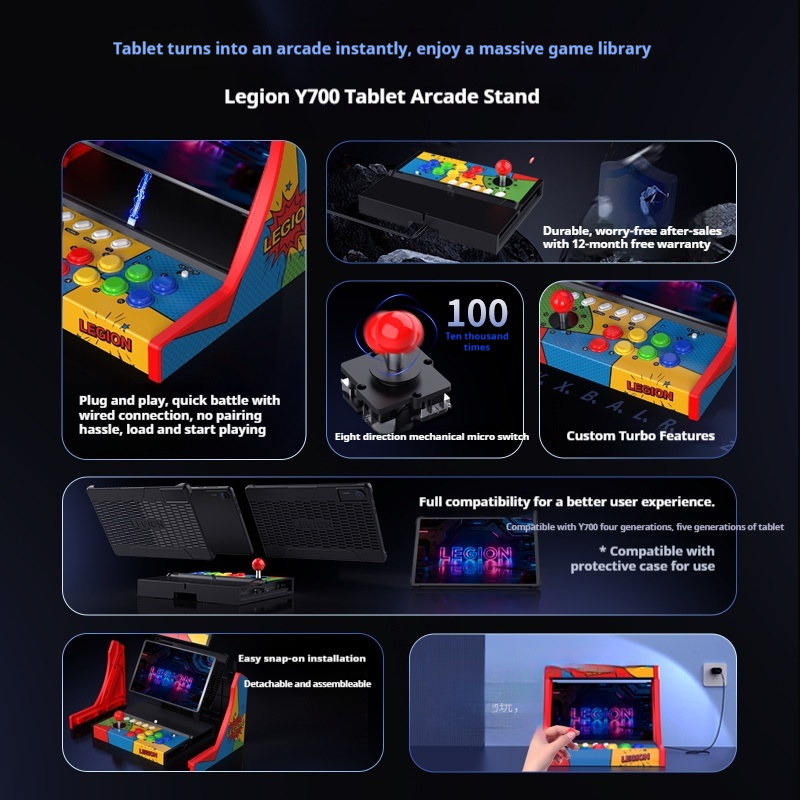 Legion Y700 Tablet Gaming, Doc - Retro Gaming Emulator Pc ulasan dan harga
