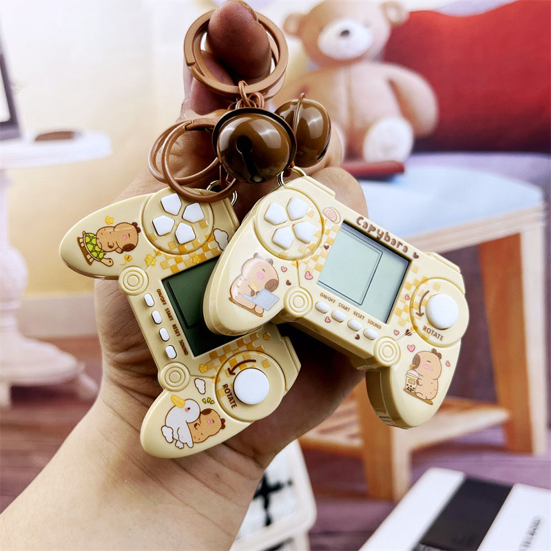 Capybara gantungan kunci mesin - Retro Gaming Keychain ulasan dan harga