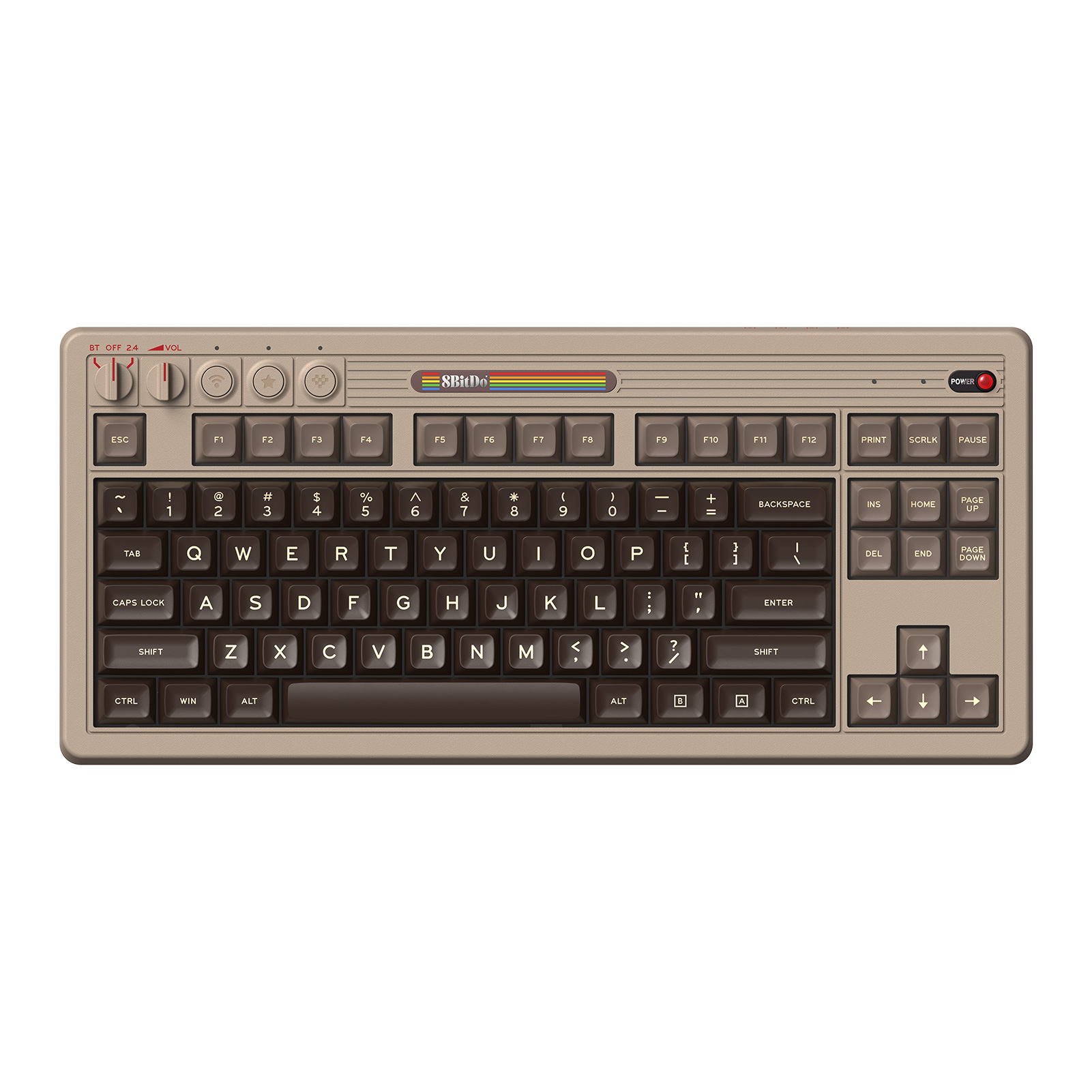 Keyboard Mekanis Retro 8BitDo, - Retro Gaming Us ulasan dan harga
