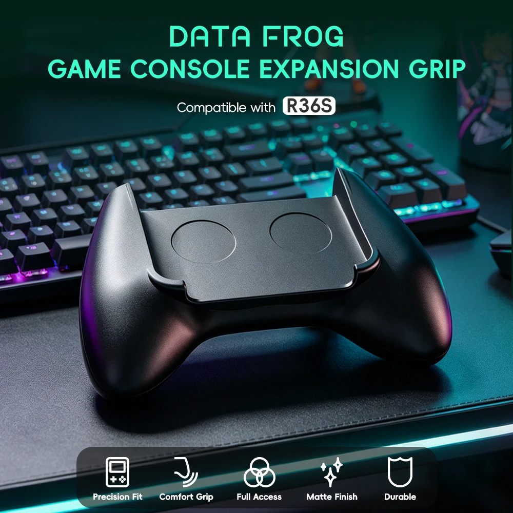 Pegangan Game Ergonomis Data F - Retro Gaming R36S ulasan dan harga