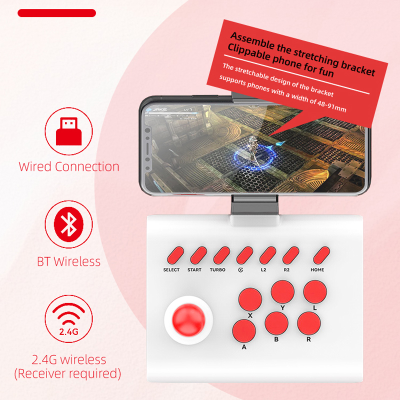 Pengontrol Bluetooth Gamepad A - Retro Gaming Phone ulasan dan harga