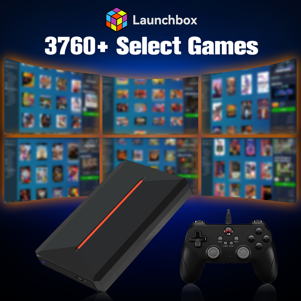 Launchbox OS Gaming Retro HDD  - Retro Gaming Emulator Pc ulasan dan harga