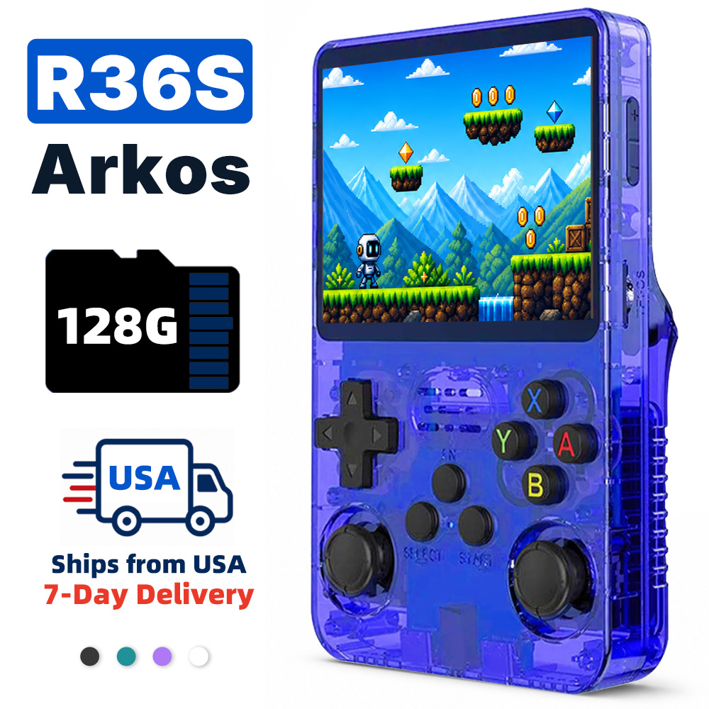Konsol Game Genggam Retro 2026 - Retro Gaming R36S ulasan dan harga
