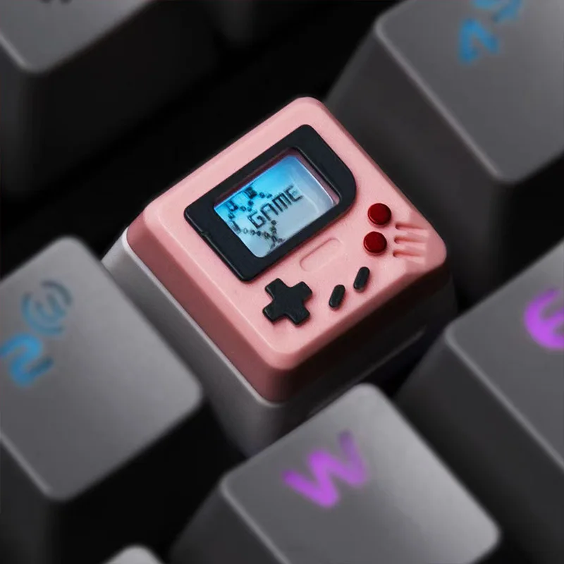 K-04 Set Keycap Retro Transpar - Retro Gaming Keycaps ulasan dan harga