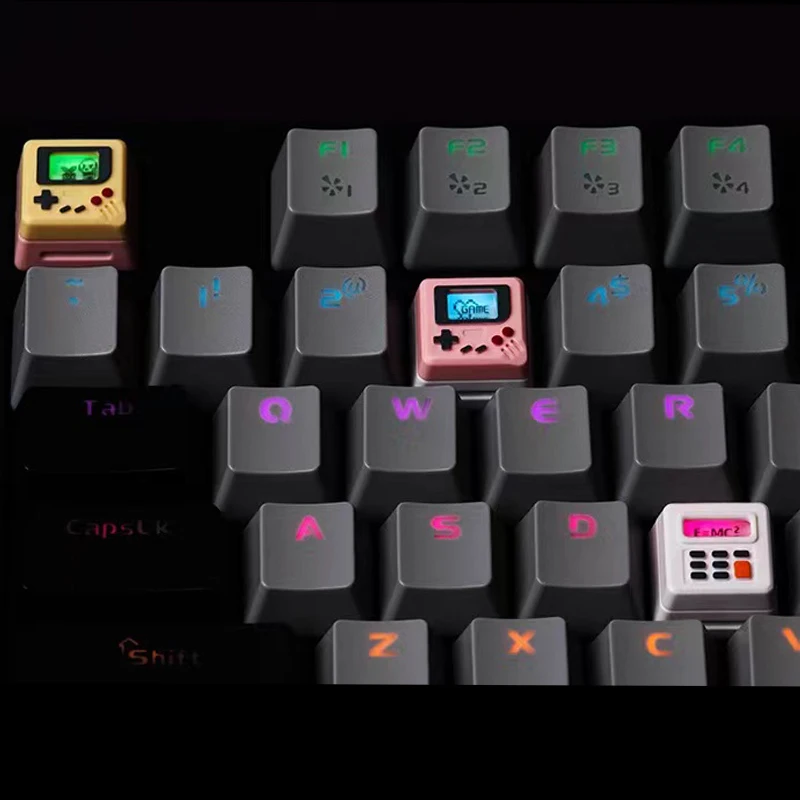 K-04 Set Keycap Retro Transpar - Retro Gaming Keycaps ulasan dan harga