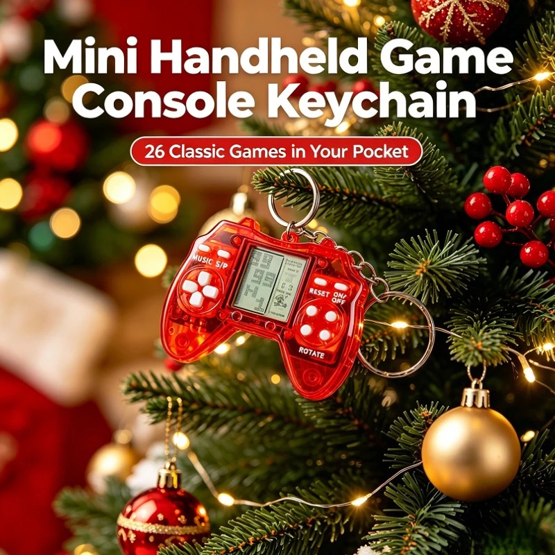 Gantungan Kunci Mini Berbentuk - Retro Gaming Keychain ulasan dan harga