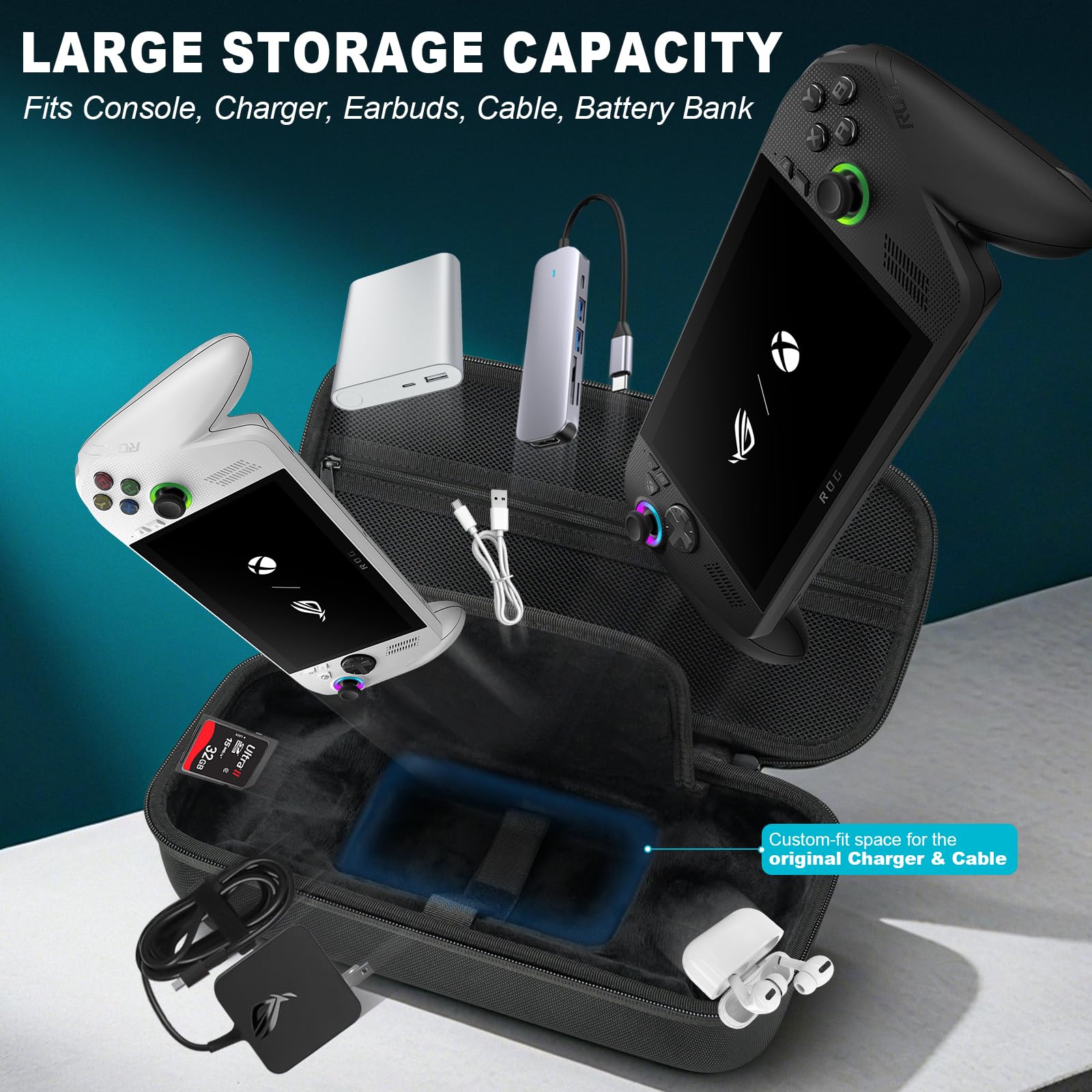 Tas Jinjing Kapasitas Besar un - Game Carrying Case ulasan dan harga