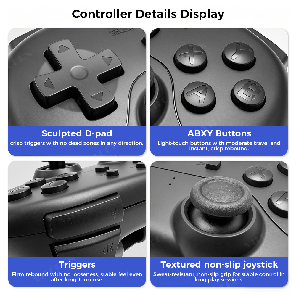 Gamepad Nirkabel 2.4G Tanpa Pe - Retro Gaming Emulator Pc ulasan dan harga
