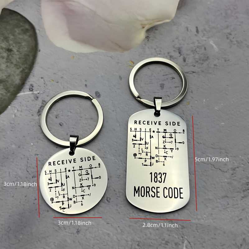 Gantungan Kunci Kode Morse, Al - Retro Gaming Keychain ulasan dan harga