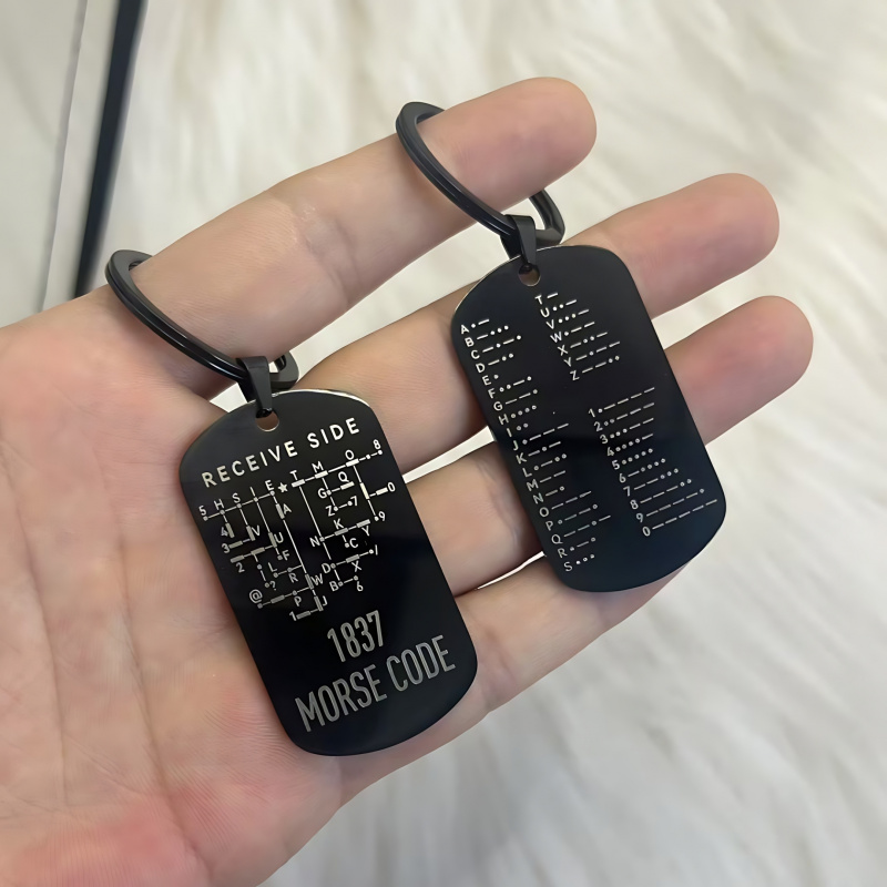 Gantungan Kunci Kode Morse, Al - Retro Gaming Keychain ulasan dan harga