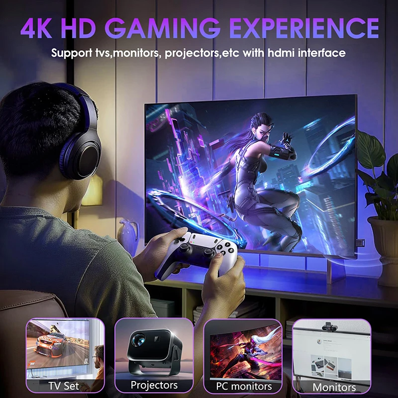 TV Game M15 4K Baru dengan 400 - Retro Gaming Stick ulasan dan harga