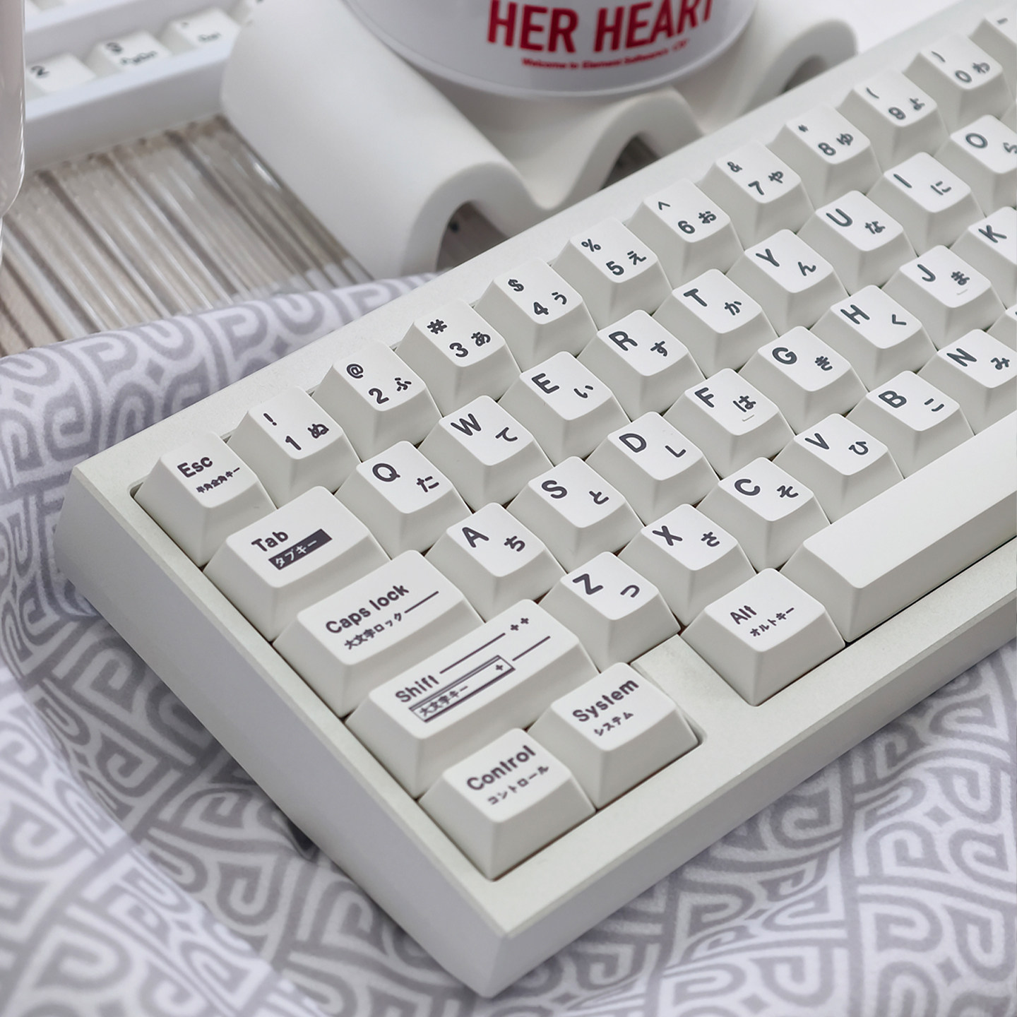 Set Keycaps PBT Profil Cherry  - Retro Gaming Keycaps ulasan dan harga