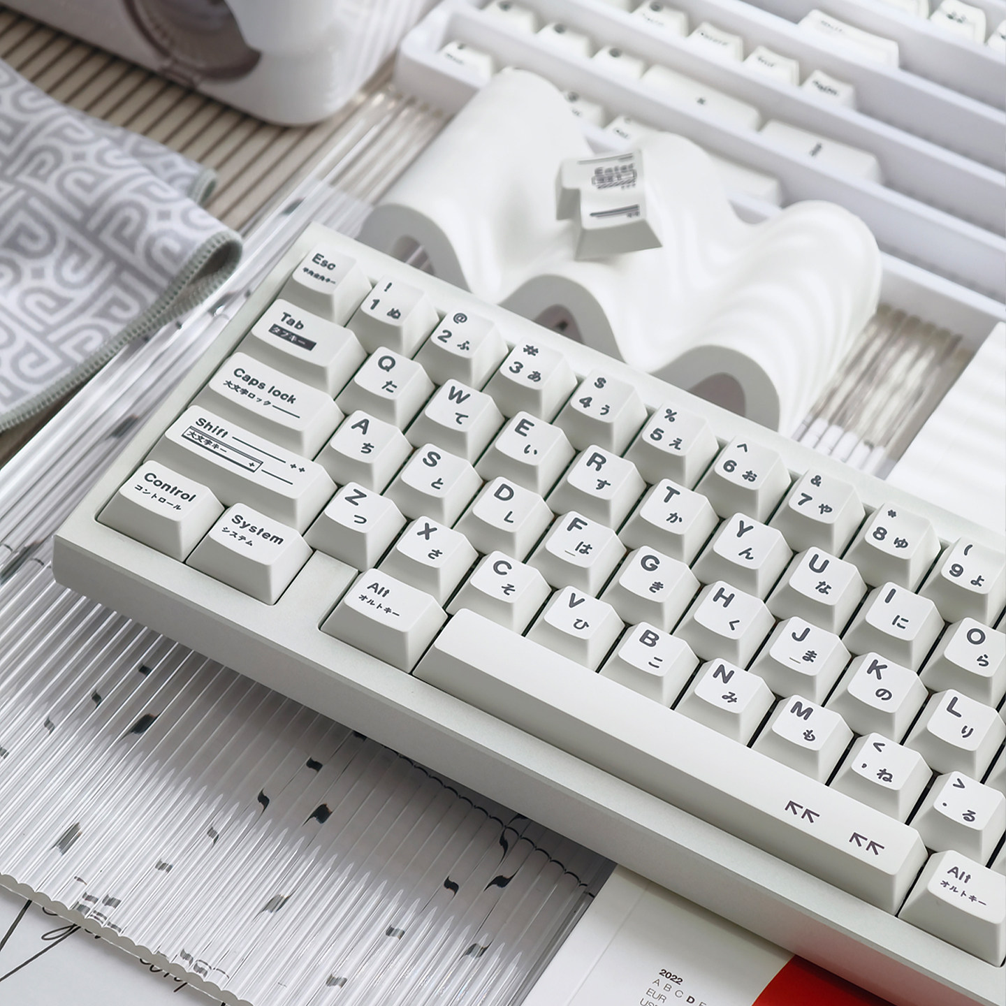 Set Keycaps PBT Profil Cherry  - Retro Gaming Keycaps ulasan dan harga