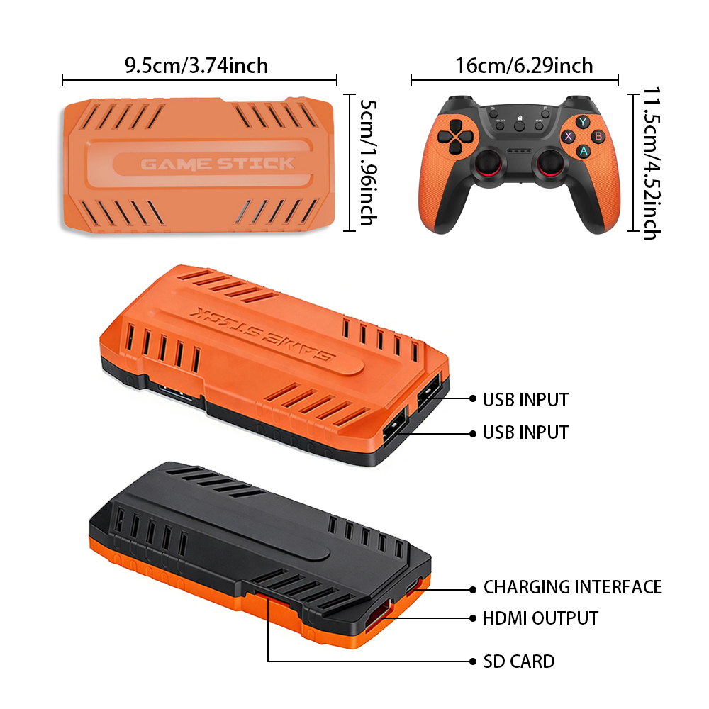 Konsol Game Retro X10 Pro Baru - Retro Gaming Stick ulasan dan harga