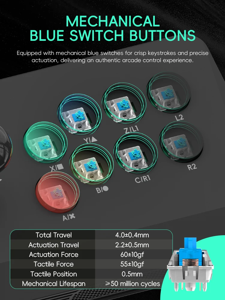 Wireless Y3A Max Arcade Stick  - Retro Gaming Stick ulasan dan harga