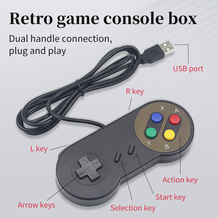 Gamepad USB Plug and Play untu - Retro Gaming With Raspberry Pi ulasan dan harga