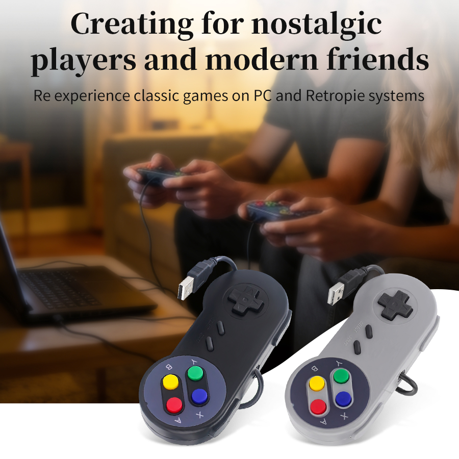 Gamepad USB Plug and Play untu - Retro Gaming With Raspberry Pi ulasan dan harga