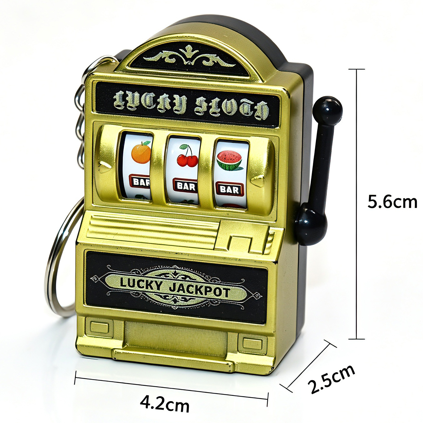 Gantungan Kunci Mesin Buah Ret - Retro Gaming Keychain ulasan dan harga